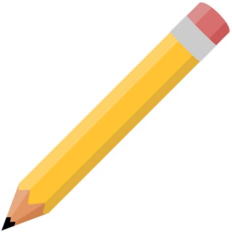 Colored Pencil Drawing Mechanical Pencil Clip Art Yellow Pencil