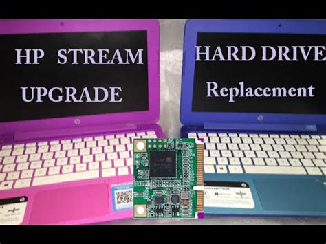 Some failure mechanisms may make a regular repeating beep from the computer's internal speaker. How To UPGRADE HP STREAM Hard Drive 11 13 14 11-d 11-p 11 ...