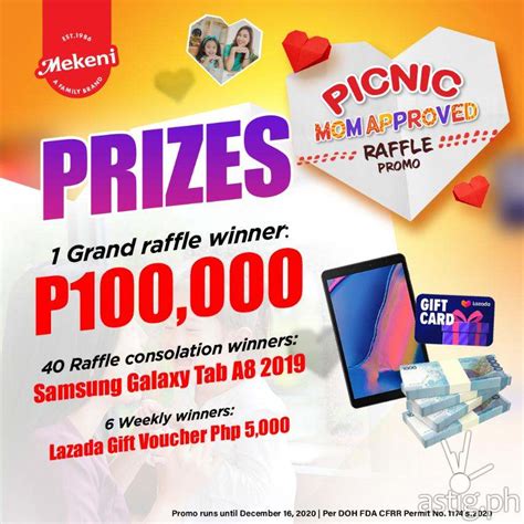 Get A Chance To Win Exciting Prizes At The Picnic Mom Approved Raffle Make Moments Even More