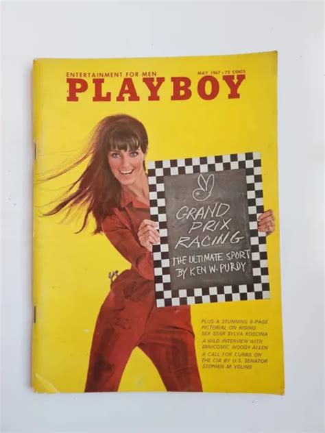 Playboy Magazine May 1967 Sylva Koscina Anne Randall Barbara Parkins