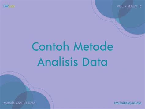 Contoh Metode Analisis Data Yang Diterapkan Dalam Penelitian