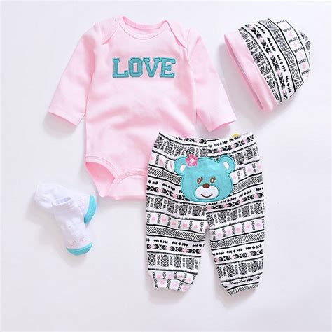 Baby Boys Clothing Sets Newborn Baby Girls Clothes Set Long Sleeve O