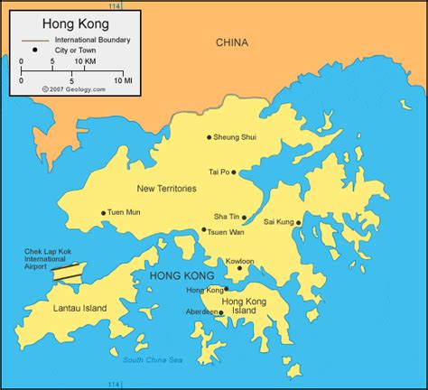 Hong Kong Tourist Travel Maps China Mike
