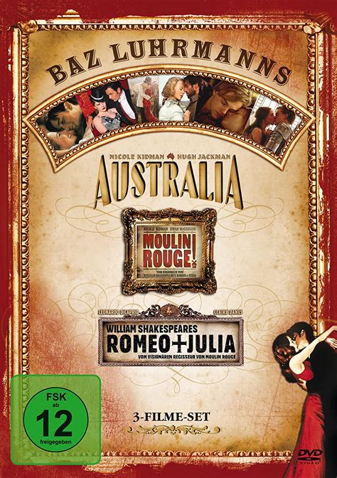 Australia Moulin Rouge William Shakespeares Romeo Julia 3 Dvds