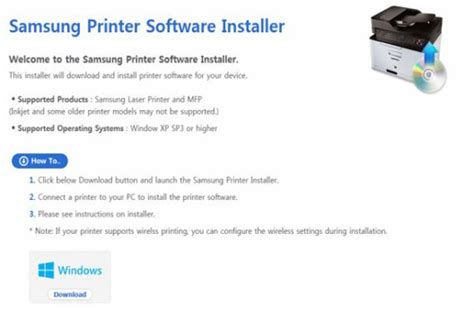 Impressoras Samsung Introdução Aos Drivers E Aplicativos De Host