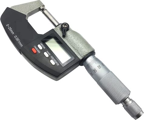 Digimatic Micrometer Single Round Head Digital Outside Micrometer 0