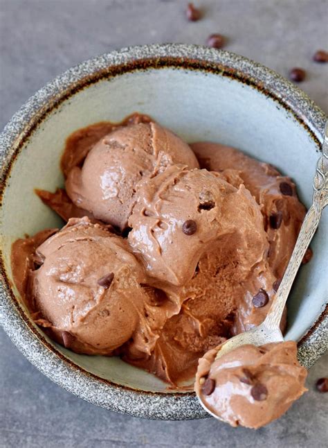 Vegan Chocolate Ice Cream Recipe No Churn Elavegan Rezepte