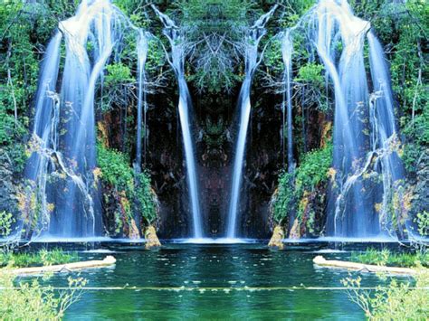 Digital Photos Waterfall Slideshow