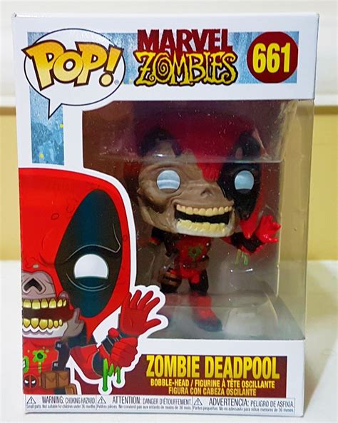 Funko Pop Marvel Zombies Deadpool Zumbi 661 Pronta Entre Mercado