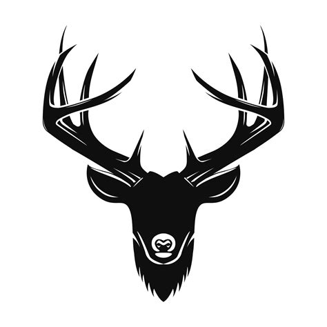 Deer Head Logo Icon Nad Vector 12484524 Vector Art At Vecteezy