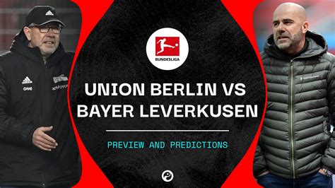 Bayern munich in actual season average scored 2.78 goals per match. Union Berlin vs Bayer Leverkusen live stream: How to watch ...