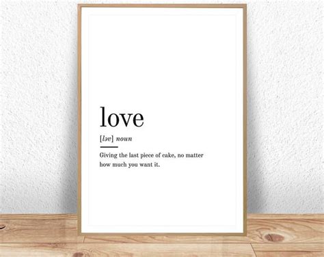 Love Print Valentines T T For Her Love Definition Love