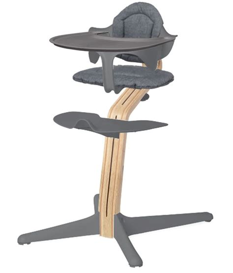 Nomi Complete High Chair Graywhite Oak