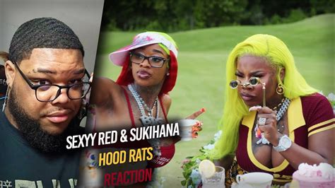 Baeeeee 😍 Ayoitsrob Reacts To Sexyy Red And Sukihana Hood Rats Official Video Reaction Youtube