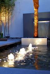 Contemporary Garden Water Fountains Images