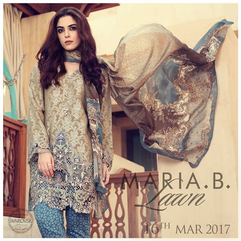 First Look Maria B Summer Lawn Collection 2017 18 Pk Vogue