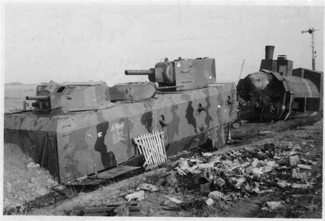 Soviet Armored Train With A Kv 2 Turret Mess Room Enlisted