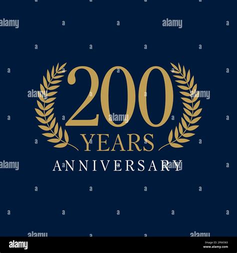 200 Years Old Stock Vector Images Alamy