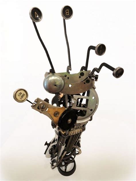 Sculpture by Jeremy Mayer | Sculpture, New typewriter ...