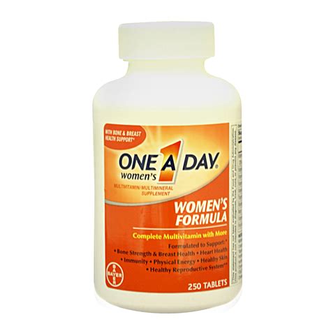 This easy to take tablet contains vitamins a, b6, b12, c, d, e, and k, riboflavin, thiamin, niacin one a day women's has more of what matters to women, including support for bone health and physical energy.* HEALTH AND BEAUTY :: VITAMINS :: One a Day Women's Formula ...