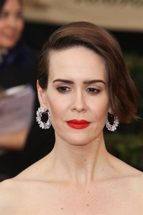 Paulson, 46, shared the anecdote during an appearance. SARAH PAULSON at 23rd Annual Screen Actors Guild Awards in ...