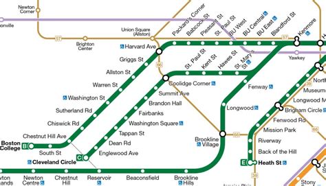 Transit Maps My Boston Mbta Map Work In Progress 1