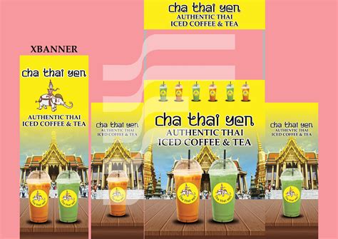 28 Desain Banner Thai Tea Images
