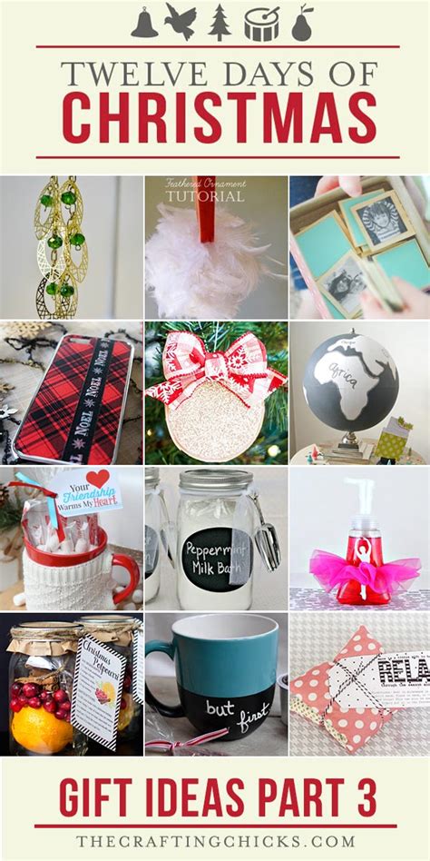 12 Days of Christmas Gift Ideas Part 3  The Crafting Chicks