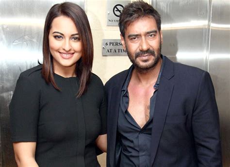 Ajay Devgns Prank On Sonakshi Sinha Will Scare The Bejesus Off You Bollywood News Bollywood