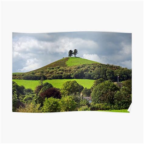 Colmers Hill Symondsbury Poster For Sale By Siska Redbubble