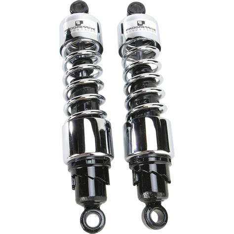 The 412 series shocks are simply the best value shock on the market today. Progressive Suspension 412 Series Shocks HD - 13" - Chrome ...