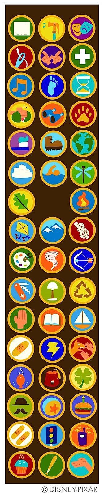 High quality wilderness explorer gifts and merchandise. Up badges for Wilderness Explorer Costume - Russell ...