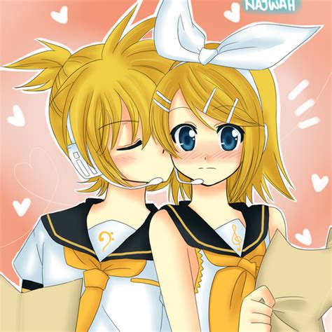 Rin And Len Love By Na Nami On Deviantart