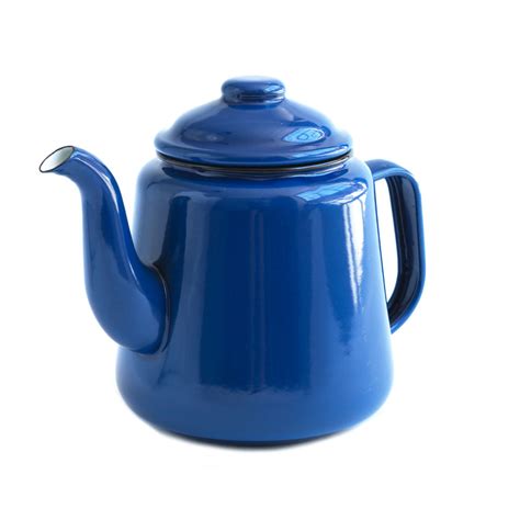 Blue Enamel Teapot A G Hendy And Co Homestore