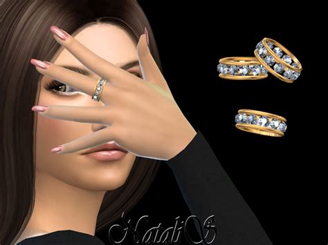 Natalis12 Gems Eternity Ring The Sims 4 Catalog