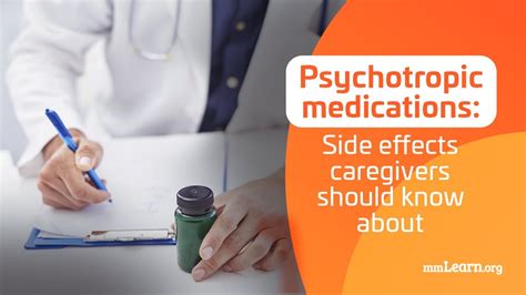 Psychotropic Medications Side Effects Caregivers Should Know About