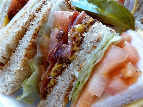 Turkey And Bacon Club Sandwich Beyond Wandering