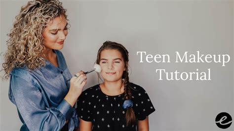 Teenage Makeup Tutorial For School Addee Gets Her Makeup Done Youtube
