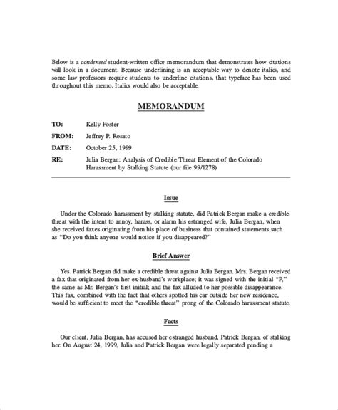 Legal Memo 16 Examples Format Pdf Examples