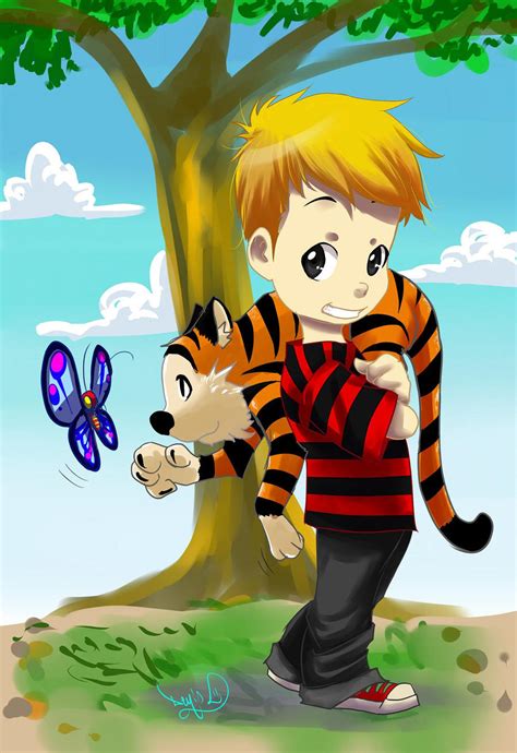 Calvin and Hobbes Fanart by Archiri on DeviantArt