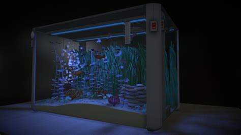 Room Aquarium Now Animated Download Free 3d Model By Neot1 3d2177c