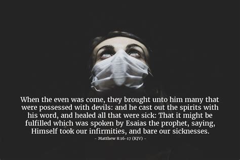 Matthew 816 17 Kjv — Todays Verse For Tuesday August 16 2016