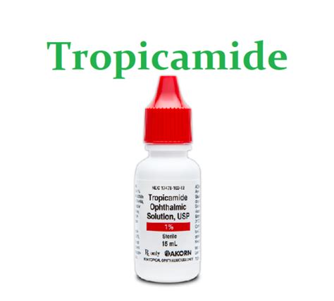 Tropicamide Mydriacyl Uses Dose Moa Brands Side Effects