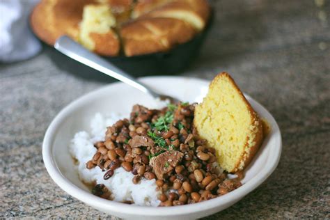 spicy sea island red peas and rice — southern soufflé s