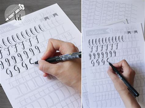 Calligraphy Practice Sheets Learn Calligraphy Letters Calligraphy