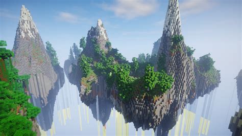 Floating Islands Minecraft Schematic