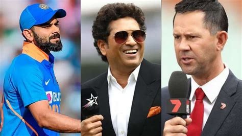 Virat Kohli Eyes To Surpass Sachin Tendulkar Ricky Ponting In 1st Odi