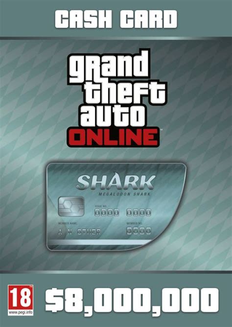 How much are shark cards? Grand Theft Auto V Megalodon Shark Card (PC) DIGITAL