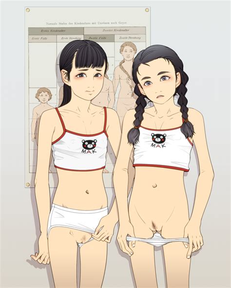 Shinchou Ni Kansuru Kousatsu 2girls Bangs Black Eyes Black Hair