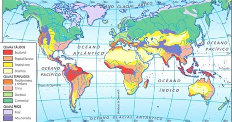 El Planeta Tierra Las Zonas Climáticas